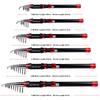 Carbon Telescopic Sea Fishing Rod Carbon Fiber Ultralight Fishing Pole Portable Spinning Casting Rods for Fish Pole 1.2-2.1m 260319
