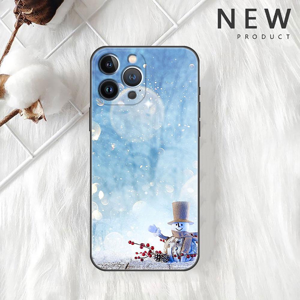 

Чехол Snowflake Snow для Apple iPhone 11 13 14 7 12 Pro XR X XS Max 8 Plus 6 6S SE 2022 13Pro черный мягкий чехол для телефона iPhone 14 Pro Max