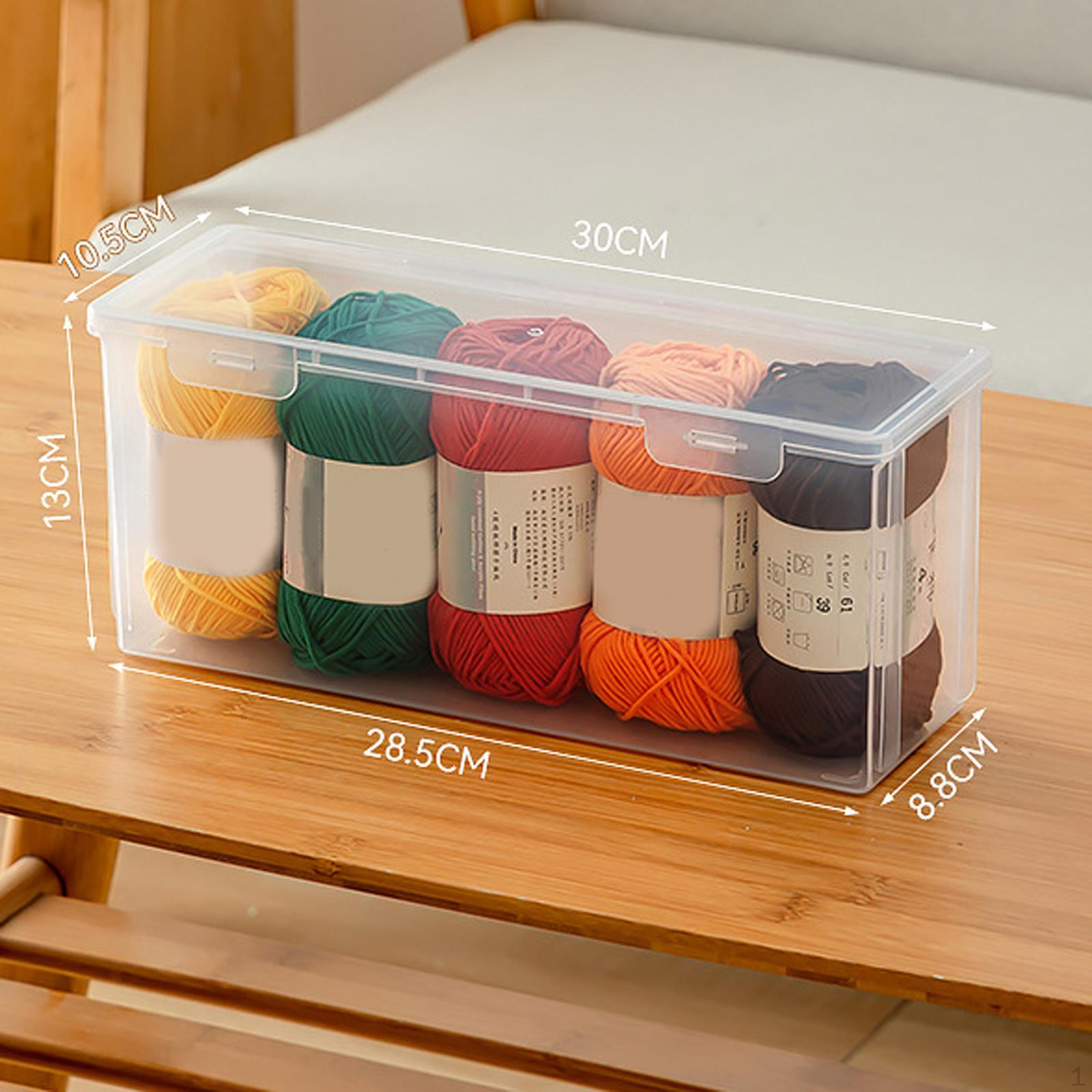 Корзина для хранения швейных принадлежностей с прозрачными контейнерами и портативной конструкцией 30cmx105cmx13cm 980₽