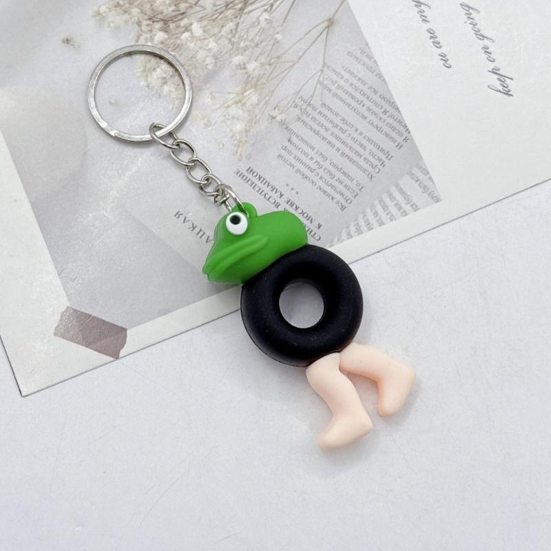 Italian Brainrot Anime Merchandise Keychains Toys Figure Model Dolls Hang The Bags Gifts Abstract Anime Action Figures Key Rings