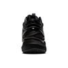 Asics Gel-Burst 24 Round Toe Lace-Up Fabric High-Top Basketball Shoes Unisex Sneakers Black 1063A015-001