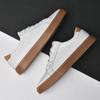 Men Flats Male Mens Shoes Fashion Footwear Casual Leather Round Toe Sneakers Man Walking Shoes for Men