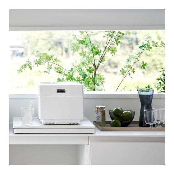 Kitchen Appliance Lower Sliding Table Tower W45 Width 45cm White Owner Yamazaki Jitsugyo Under Range Storage Rack Table Drawer Stove Stand Small