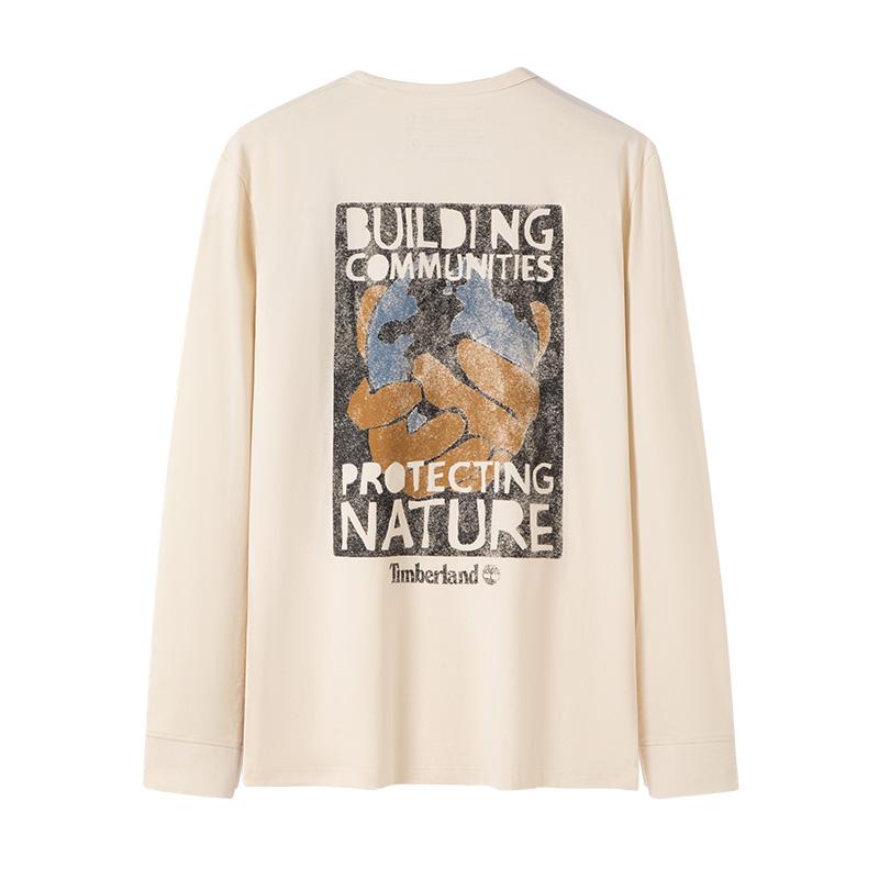 Timberland Spring Summer Outdoor Casual Printed Crewneck Sweatshirt Men sweatshirt A6QYS-CR3