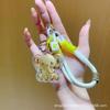 999 Pure Gold Happy Elephant Pendant Keychain & Phone Charm Refrigerator Magnet Gift