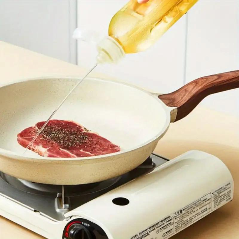 Kitchen Seasoning Oil Bottle Squeeze Fill Oil Sauce Vinegar Bottle Leak-Proof Household Seasoning Sauce Tank Squeeze Bottle