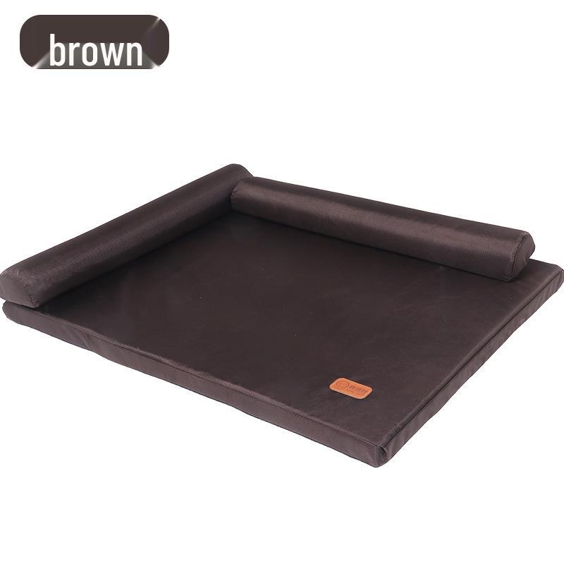 

Waterproof Removable & Washable Dog Bed Mat for All Seasons - Medium Pet Nest M 75*60*11cm кавовий