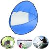 46 Inch Kayak Wind Sail Folding Kayak Downwind Paddle Board Clear Window Sail Inflatable Canoe Boat Sail SUP Surfboard Accessory
