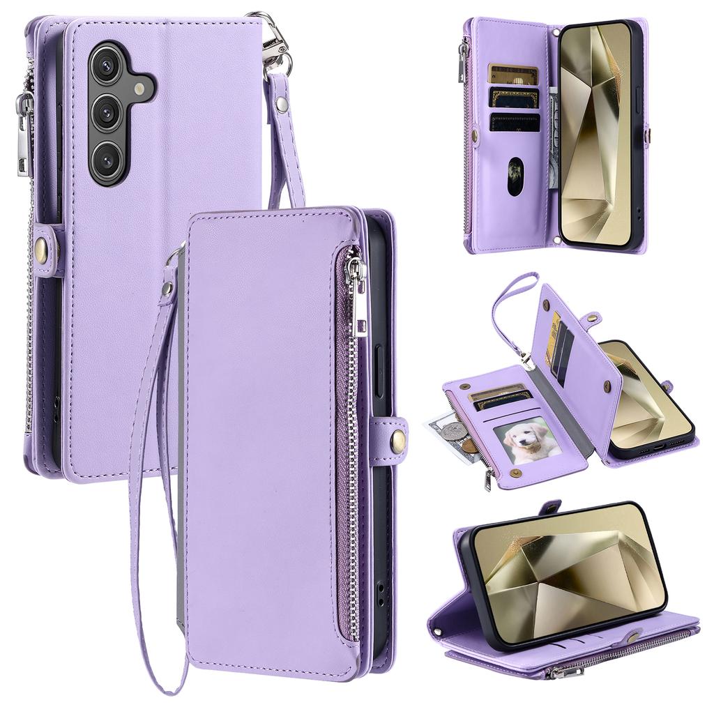 015 Style For Samsung Galaxy A24 4G (162.1 X 77.6 X 8.3mm) Case Leather Phone Cover