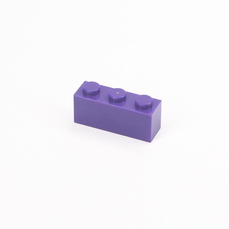 Small Particle Assembly Puzzle Children's Building Block DIY Parts Brick 1x3 Hole Compatible Spare Parts