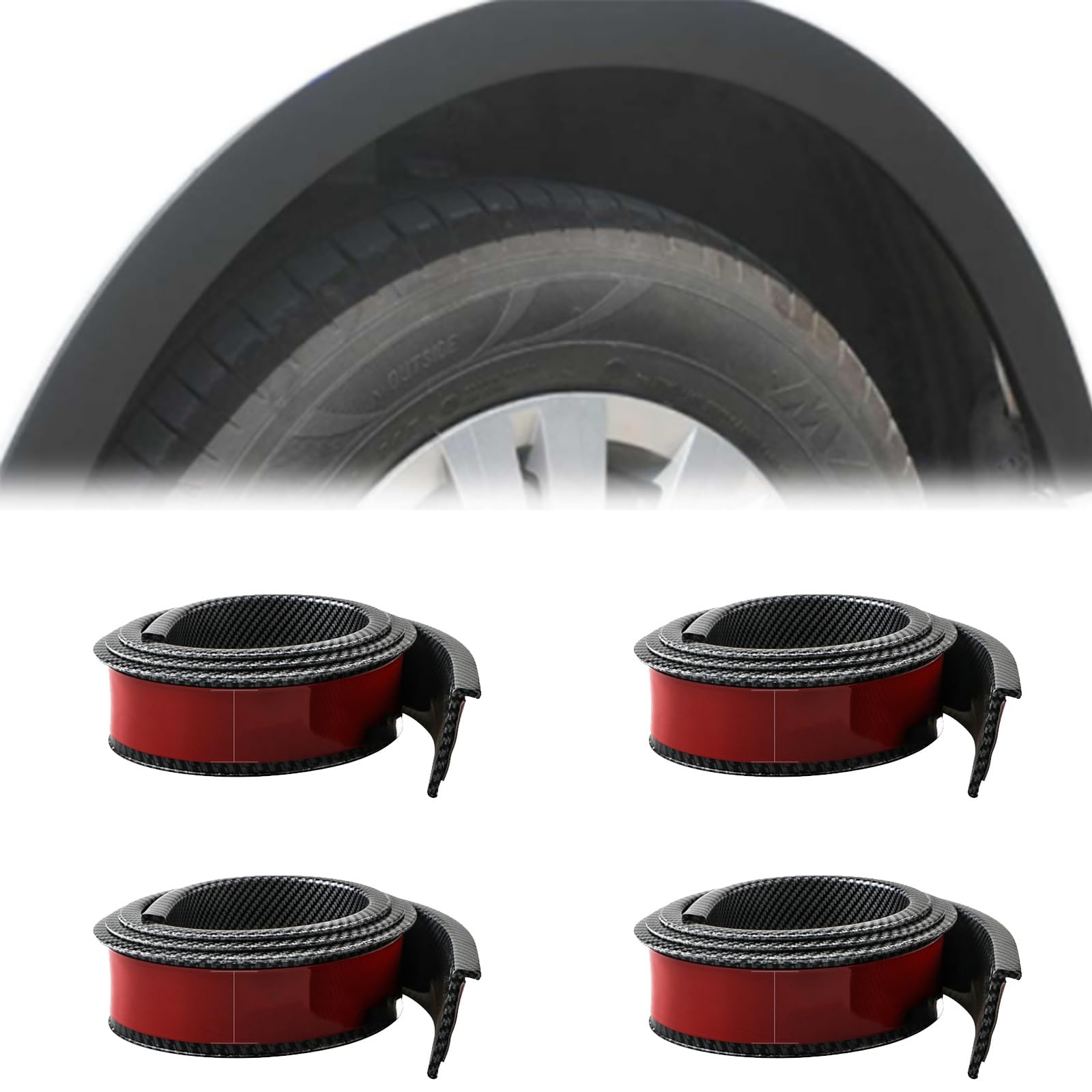 Fit Honda N-BOX JF6 JF5 JF4 JF3 JF2 JF1 Fender Molding Over Fender 1.5m Width 3.8cm