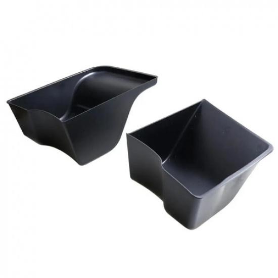 Car Back Trunk Two Both Side Multipurpose Storage Box Tray Organizer Compartment
