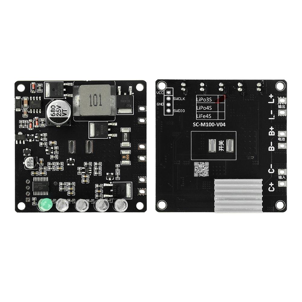 

60W/80W MPPT Solar Charging Control Module 3S Lithium Battery Monitoring Power Supply Anti-Reverse Current Reverse Connection