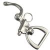 4 PCS Stainless Steel Swivel Spring Release Buckle Webbing Release Buckle 360 Degree Swivel Release Buckle 