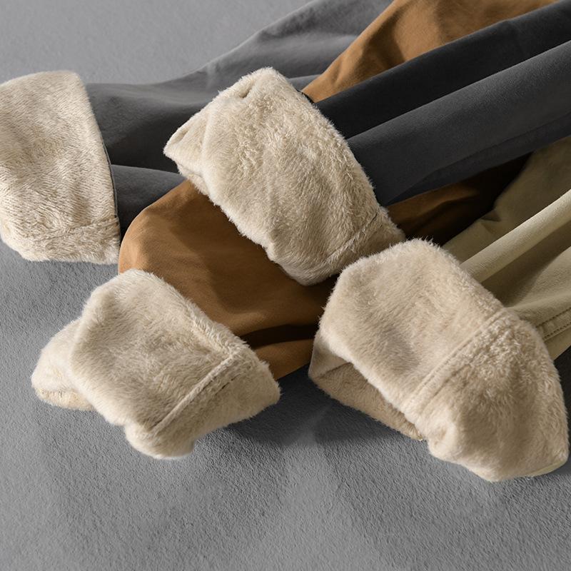 Neues dickes und gefüttertes Herrenhemd, lässig und schlicht, aus reiner Baumwolle, warm, warm, Jugendhemd