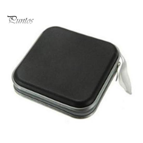 

Коробка для хранения со специальными внутренними страницами Защита от влаги и пыли Компактная структура Кейс для хранения дисков Кейс-органайзер для DVD чёрный