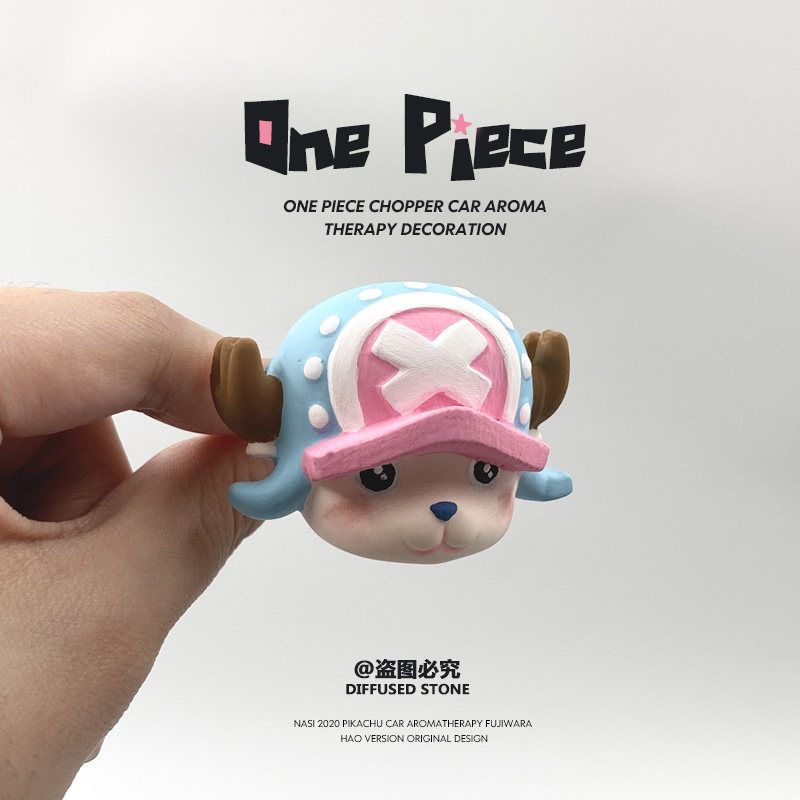 

One Piece Chopper Car Perfume Aromatherapy Car Air Vent Decoration Cartoon Cute Diffuser Stone for Tesla Cars Joba Other notes