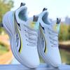 Ultra-light Men's Shoes 2026 Autumn and Winter New Soft-soled Casual Sports Shoes Men's Black Leather Waterproof Running
