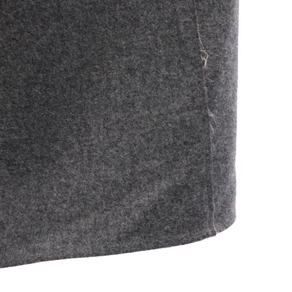 Alexander McQueen wool blend No sleeve one piece 38 gray Back zip Women Used