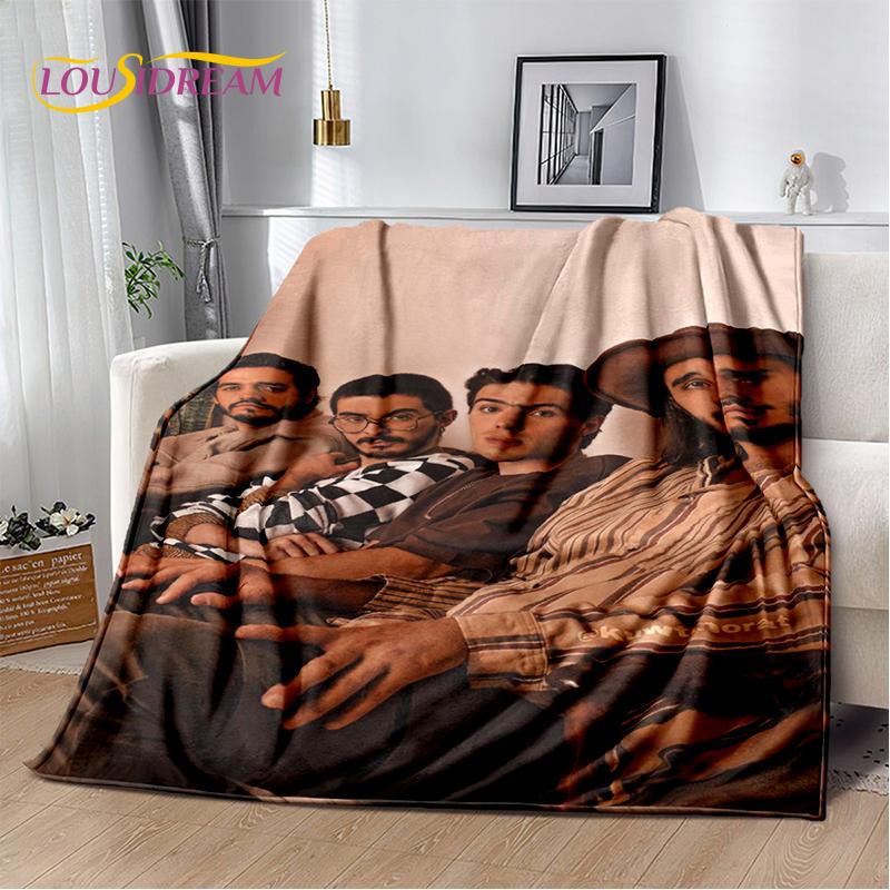 29 Style Morat Music Band Isaza Villamil Singer Blanket,Soft Throw Blanket for Home Bedroom Bed Sofa Picnic Travel Office Cover