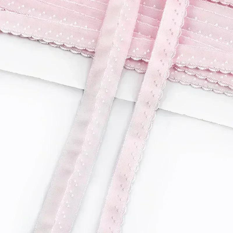 5/10/20M Meetee 11mm Cotton Elastic Band for Underwear Strap Stretch Webbing Tape Ribbon Double Layered Rubber Bands Accessories