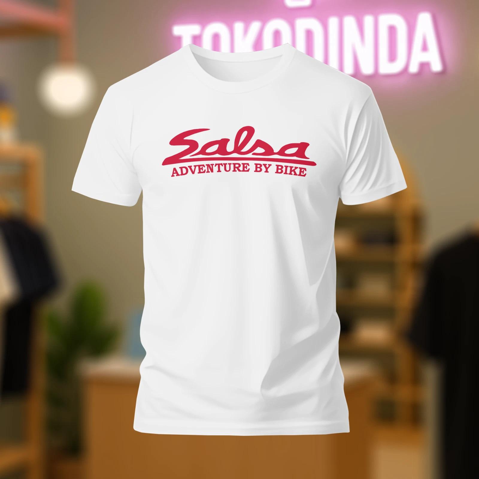 Men s and Women s T-shirts salsa advanture by bike logo T-Shirt S-5XL S