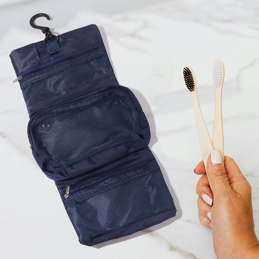 Japanese Style Toiletries Storage Bag Space Saving Men Cosmetic Bag  Travel
