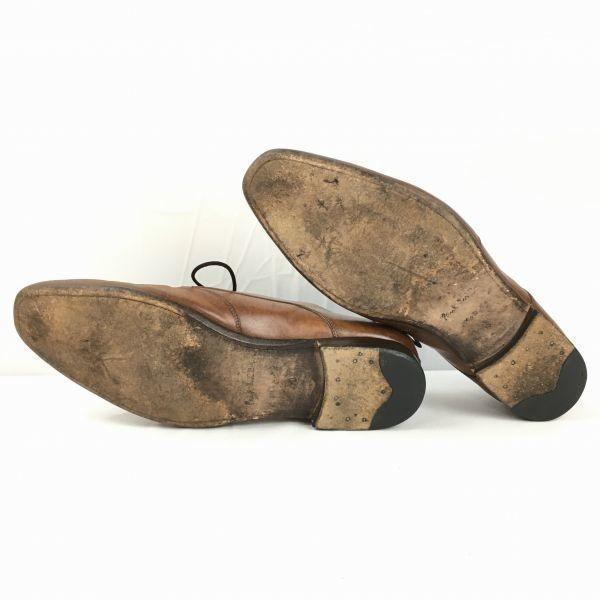 Paul Smith Made In Italy Wingtip Business Shoes Brown Size 44 (Approx. 27.528.5cm) Men's(USED)