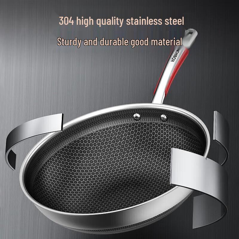 KOBACH Enjoy 304 Honeycomb Wok 32cm