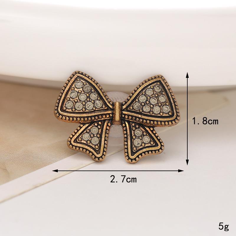 Zinc Alloy Pearl Flower Clog Accessories - DIY Shoe Buckle Decoration