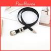 Pu Simple Style Leather Womens Waist Belt Metal Pin Buckle Clothing Accessories