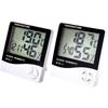Digital Thermometer Large Screen Easy to Use Plastic Temperature Humidity Monitor Home Decor