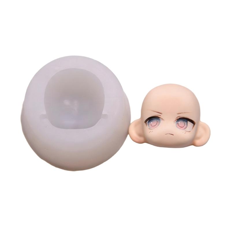 

Manufacturing Cartoon Characters Face Shaped Silicone Mold Jewelry Making Tool Sulpture Doll Accessories Molds 1