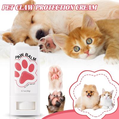 Pad Hand Cream For Dogs And Cats (0.7 Oz), Natural Safe Lick Dog Protector, Soother And Moisturizer For Dry, Cracked And Damaged, Noses And Elbows