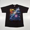 Vintage 1998 Peter Kull Space T Shirt XL World Issue Planets Astronomy Science