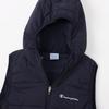 Outerwear Stretch Thermal Windproof Water Repellent Script Logo Zip Vest Golf Navy [Champion] Women's CW-AG606