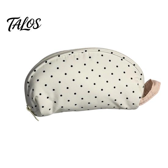 Stationery Organizer for Desk Shell Shape Pencil Pouch, Large Capacity Durable Polyester Fiber Storage Back to School Supplies Case, Smooth Zipper Bag