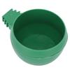 15Pcs Round Shape Bird Food Bowl Thickened Cage Food Container Water Feeding Bowl for Pet