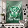 Custom Tapestry Wall Hanging, Hibernian FC Personalized Name Text Home Wall Decor