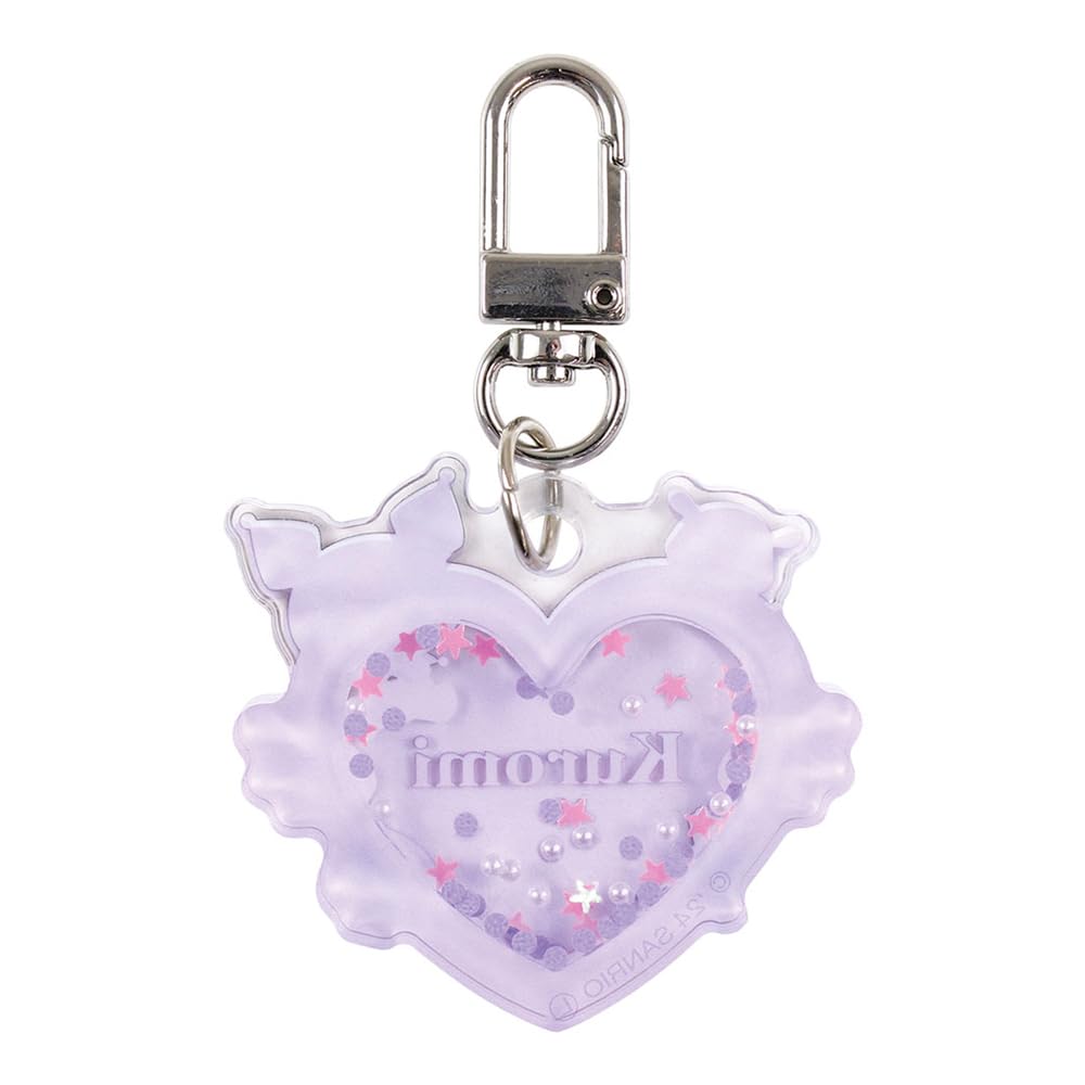 Tees Factory Sanrio Heart Shaker Keychain Kuromi