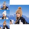 Winter Knit Cap With Earmuffs And Windproof Design For Men And Women Travel Gear