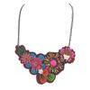 Les Trésors De Lily [P3367] - Collier créateur 'Capucines' rouge multicolore