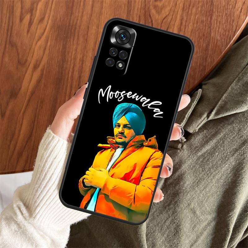 Sidhu Moosewala Case For Xiaomi Redmi Note 14 13 12 11 10 9 15 Pro Plus Redmi 15 15C 13 10C 12C 13C 14C Cover