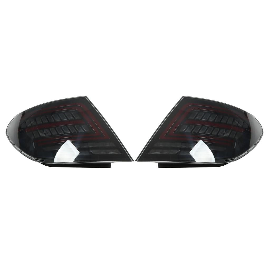 LED Tail Light Assembly Multifunction Sequential Replacement for   C Class W204 C180 C200 C300 2007‑2014