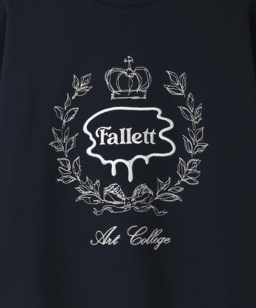 FALLETT Classic Ivy Sweatshirt Navy