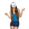 Animal Cat Fox Mask Halloween Cosplays Make-Up Costume Accessories Faux Furs Half Face Mask Performance Props Animal Mask