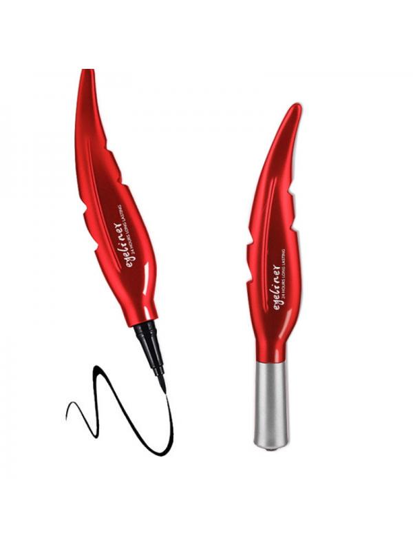 Wasserdichter, wischfester, leicht zu tuschender flüssiger Eyeliner-Stift