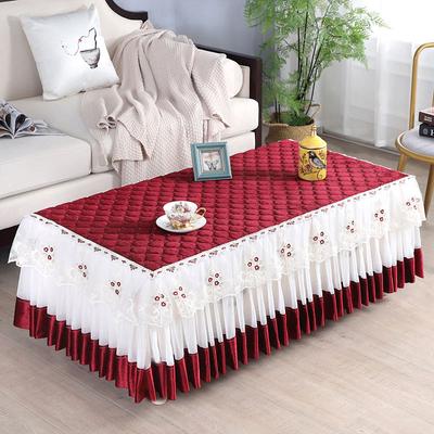 Mantel de encaje de algodón y poliéster rectangular para mesa de té y café, decoración para bodas y fiestas, mantel para comedor