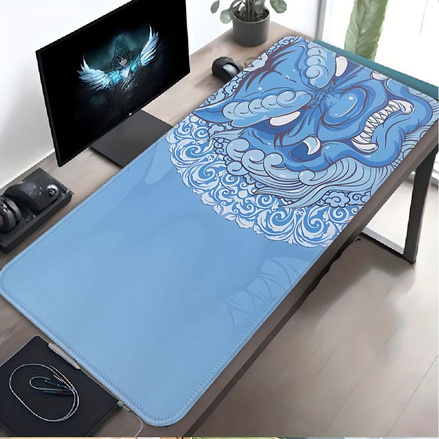 Оверлок Килимок для миші Килимок для клавіатури та миші Настільні аксесуари Комп'ютерний Килимок для ноутбука Килимок для ігрової консолі офісний Килимок Кіберспортивний Тигр Милий