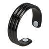 Men Women Adjustable Magnetic Ring Black Metal Stylish Fatigue Joint Soreness Relief Ring Jewlery Accessory